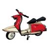 Interior-related stylish□ Antique object tin toy (scooter)