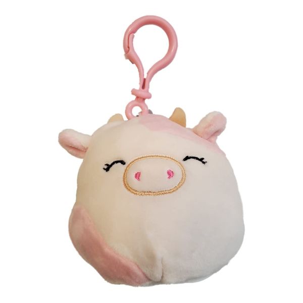 Squishmallows 3.5" Clip-On Caedyn The Cow