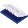 Q Connect Large Stamp Pad Metal Case - Blue