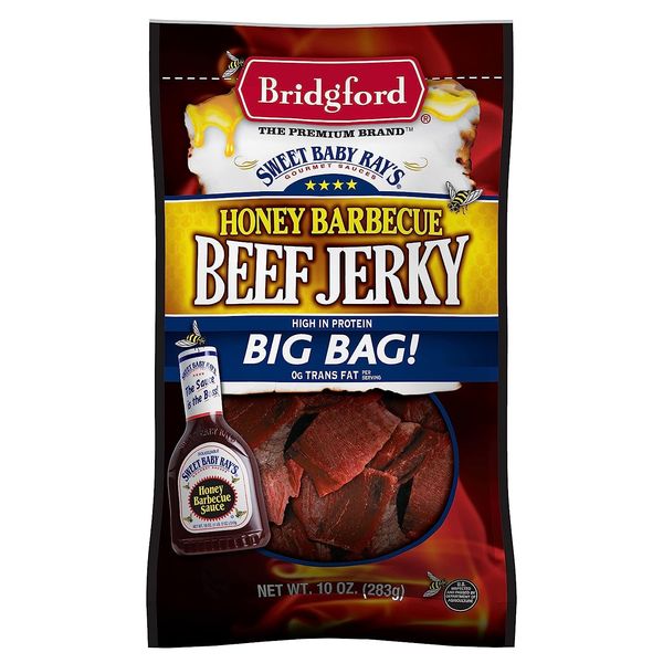 Bridgford Sweet Baby Ray's Original Beef Jerky 10oz, 10 OZ