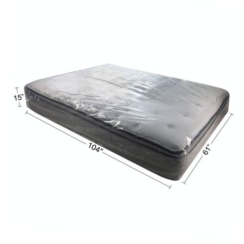 uBoxes Queen Size Mattress Covers/Bags 61" x 15" x 104" (Pack of 2) Moving Supplies