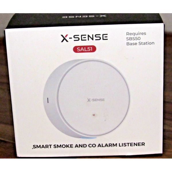 X-SENSE Smart Smoke and Carbon Monoxide Alarm Listener SAL51 NIB