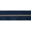 YKK Open Ended Zip, Suede,Metal, Blue, 76 cm Length