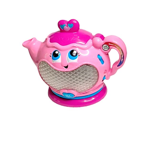 Leapfrog Leap Frog Talking & Musical Rainbow Tea Party Pink Tea Pot, See Video