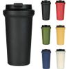 Rivers MUSTARD Wall Mug, Burl Solid Tumbler, 13.5 fl oz (400 ml)