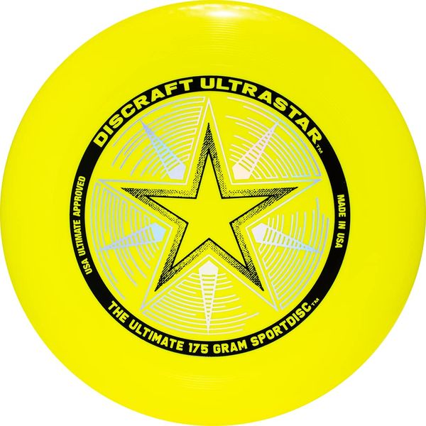 Discraft 175 Gram Yellow Ultrastar Sport Disc