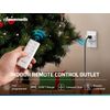 DEWENWILS Remote Control Outlet, Indoor Wireless Remote Outlet Switch for Lamps