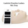 LashArt Lash Mapping Stickers Classic Styles Guide Handwriting Eyelash Extension Pads