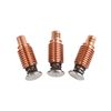 CZlewan 10Pcs 220971 Electrodes for Hypertherm PMX 125 Plasma Cutting Torch Consumables