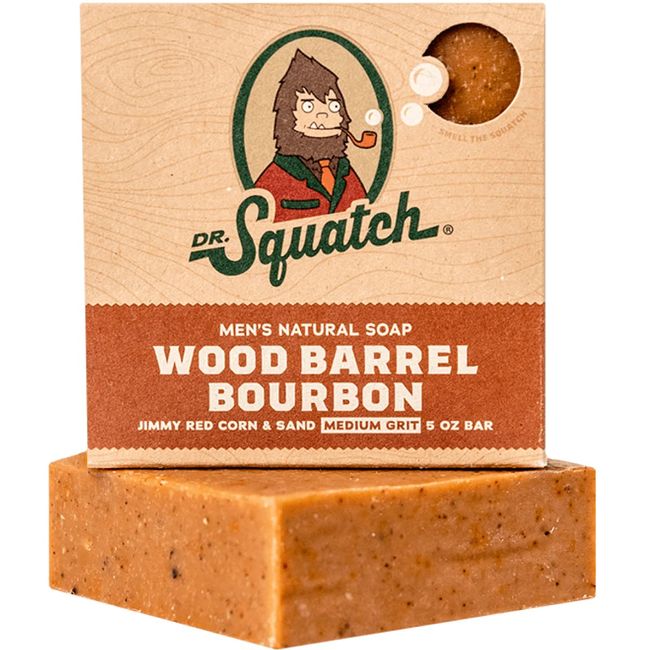 Dr. Squatch All Natural Bar Soap for Men, 3 Bar Variety Pack, Pine