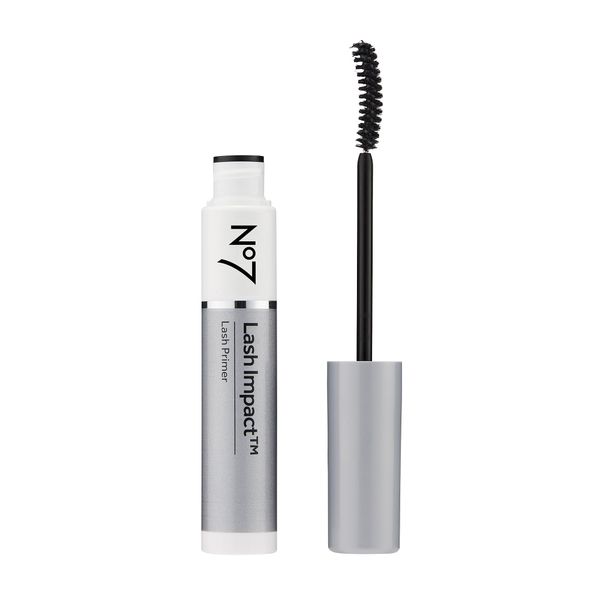 No7 Lash Impact Lash Primer - Eyelash Primer and Mascara Primer for Top and Bottom Lashes - Defines, Primes, & Volumizes - Suitable for Sensitive Skin (0.2 Fl Oz)