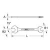 KS Tools 517.0706 10 x 13mm Classic Open End Spanner