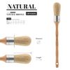 Escoda : Natural : Hog : Series 7500 : Pressed Brush Round : # 8