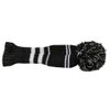 Longridge Men's Pompom Golf Head Cover White/Black,
