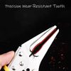 BJDSI 9" Long Nose Locking Pliers,Strength Spring,Anti-Rust,One-Handed Operation.