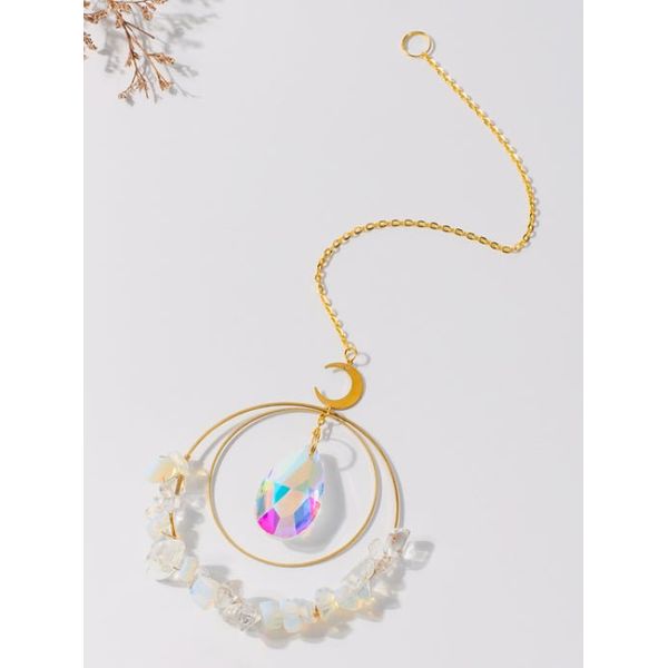 Round Suncatcher Crystal Rainbow Prisms