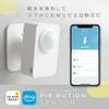 Edison DMS-P06WH Motion Sensor App to Keep Notifications, Works with Smart Appliances, Alexa Compatible, Security Sensor, Motion Sensor