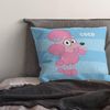 Northwest Bluey Pillow, 18" x 18", Roll Call Coco
