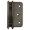 Antique Brushed Nickel Pinnacle 044 Series Wall Mount Offset Back Plate Hinge