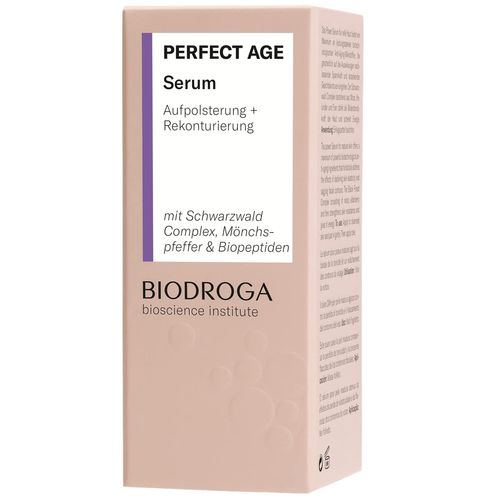 Biodroga Anti Ageing Serum Perfect Age 15 ml - Skin Care Face Serum Against Wrinkles Skincare Care Bioscience Institute