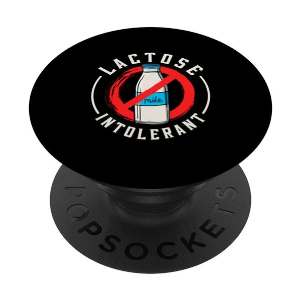 Lactose Intolerant | Milk Pack | Lactose Intolerance PopSockets Swappable PopGrip