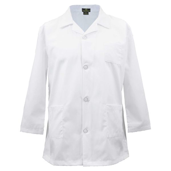 BaHoki Essentials Childrens Lab Coat - Doctors White Lab Coat - Great for Dress up and School Projects - Authentic Design and Versatile for Kids