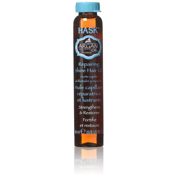 Hask Argan Oil Repairing Shine Hair Oil 5/8 oz (Pack of 12)