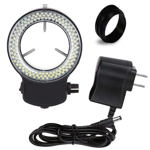 Parco Scientific PMLIFR-09B Black Adjustable 144 LED Ring Light