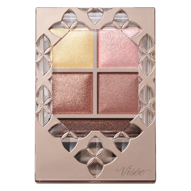 Visee Riche Panoramic Design Eye Palette BE-8 Pink Beige 5.5g