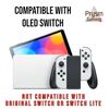 Super Mario OLED Switch Compatible Strong Hard Wearing Yellow TPU Rubber Case Shell Protective Cover for OLED Switch Console and Joy Cons