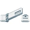 SOURCEONE.ORG Deluxe Crystal Clear Acrylic Flat Mount Hasp
