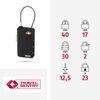 ABUS TSA Lock 148TSA/30 - Cable Lock for Luggage Security with 3-Digit Numerical Code - for suitcases, Bags, rucksacks