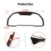 Matte Black Dashboard Meter Cover Trim Decor Frame For 4Runner 2010+ Accessories