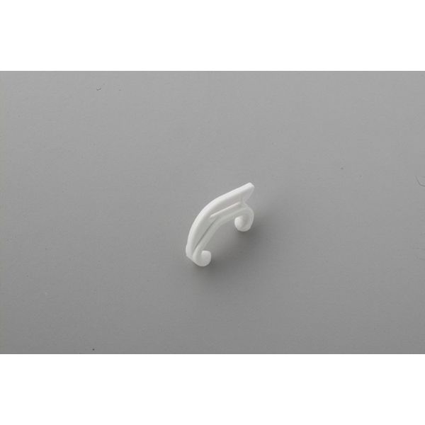 Swish Curtain Track, White, Valance Hooks (Pk 10)