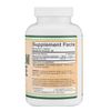 Magnesium Glycinate, 400 mg per capsule, 180 veggie capsules