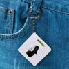 Azeeda 'Praying Nun' Keyring Tape Measure/Spirit Level Tool (KM00018918)