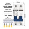 DIHOOL Miniature Circuit Breaker MCB, 2 Pole, 25Amp,230VAC,Type C