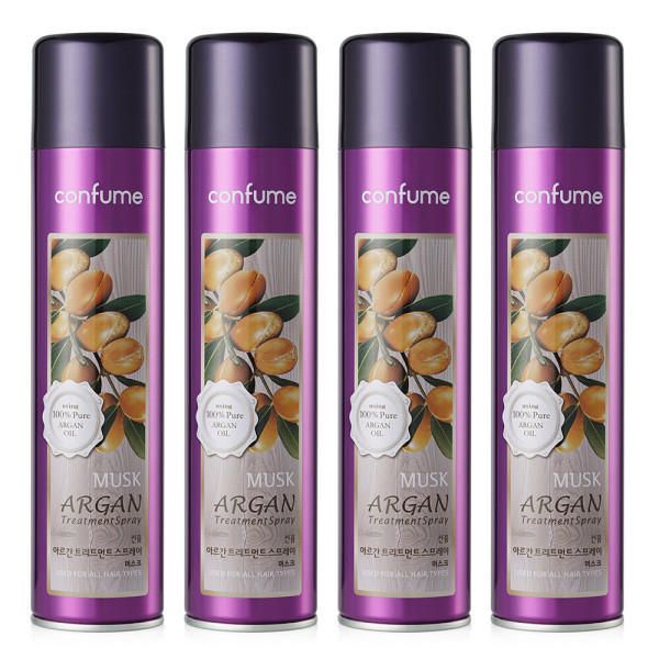 Argan Treatment Hair Spray 300ml x 4 Musk