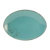Creatable Nature Collection Platte Oval 35 cm Wasserblau