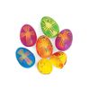 Set of 12 Bright Crosses Plastic Easter Eggs 2.25 Inches