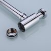 iOrange Chrome P-TRAP Brass Basin Sink Waste Trap Drain Kit