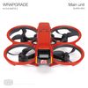 WRAPGRADE Skin Stickers Compatible with DJI Avata 2 (Super Red)