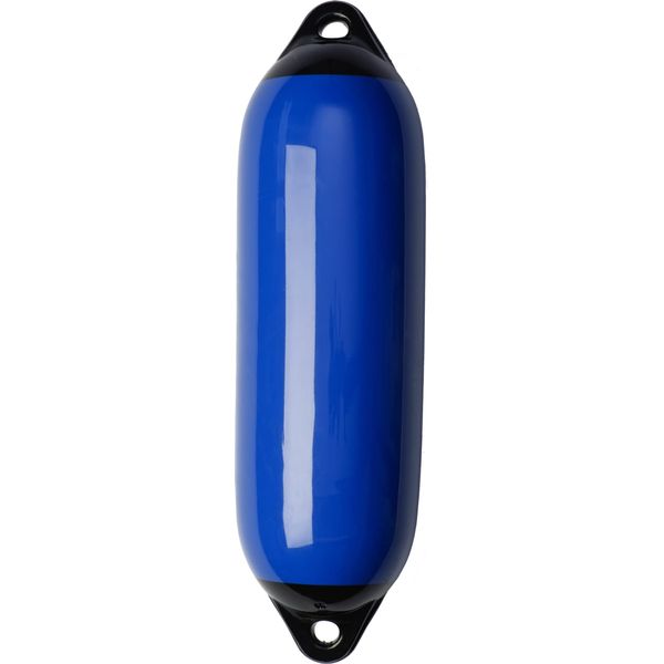 Seilflechter - Aufblasbarer Fender - Langfender in blau, 120 x 450 mm, für Boot oder Yacht