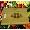 Large Cutting Cheese Board 14" x 10" Rectangle Bamboo Personalized Free Engraved