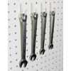 WallPeg Pegboard Hooks – 100 pk. Black Flex-Lock Peg Hooks, 50 J & 50 L