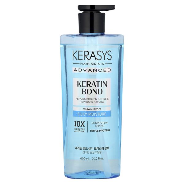 Advanced, Keratin Bond Shampoo, Silky Moisture, 20.2 fl oz (600 ml)