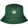 VfL Wolfsburg Fishing Hat Pewter Crest, green, white