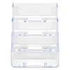 Deflecto Business Card Holder, Clear