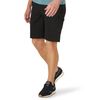 Lee Men's Extreme Motion Flat Front Short, Black, 38