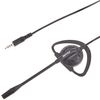 BUFFALO BSHSECM105BK 4 Pole Single Ear Hook Headset